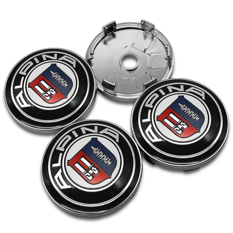 4Pc 56mm+60mm Car Logo Wheel Center Cap Emblem For BMW M Performance E46 E90 E60 F10 E39 F30 E36 F20 E87 E90 E70 Hub Cover Badge