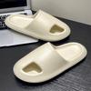 Летние мужские тапочки 2024 года, толстые женские домашние тапочки для ванной комнаты, нескользящие пляжные сандалии на платформе для пар, женские и мужские шлепанцы