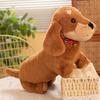 Dachshund Stuffed Dog Body Soft To the Super Photo for Sleeping Pillow, Lifelike, Fluffy, Touch, Children's Day, Soft, Cute, Moe, Co-sleeping,