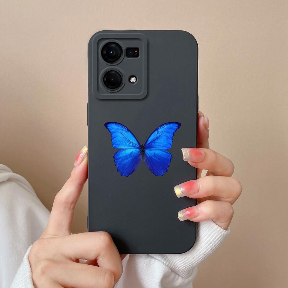 For Oppo F21 F21S Pro 4G 5G Phone Case New Fashion Liquid Silicone Camera Protection Back Cover For Oppo F 21 S Pro Funda Bumper