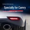 YCL Camry 18-20 Задний фонарь бампера: Светодиодный динамический указатель поворота и стоп-сигнал, неразрушаемый, подключи и играй.