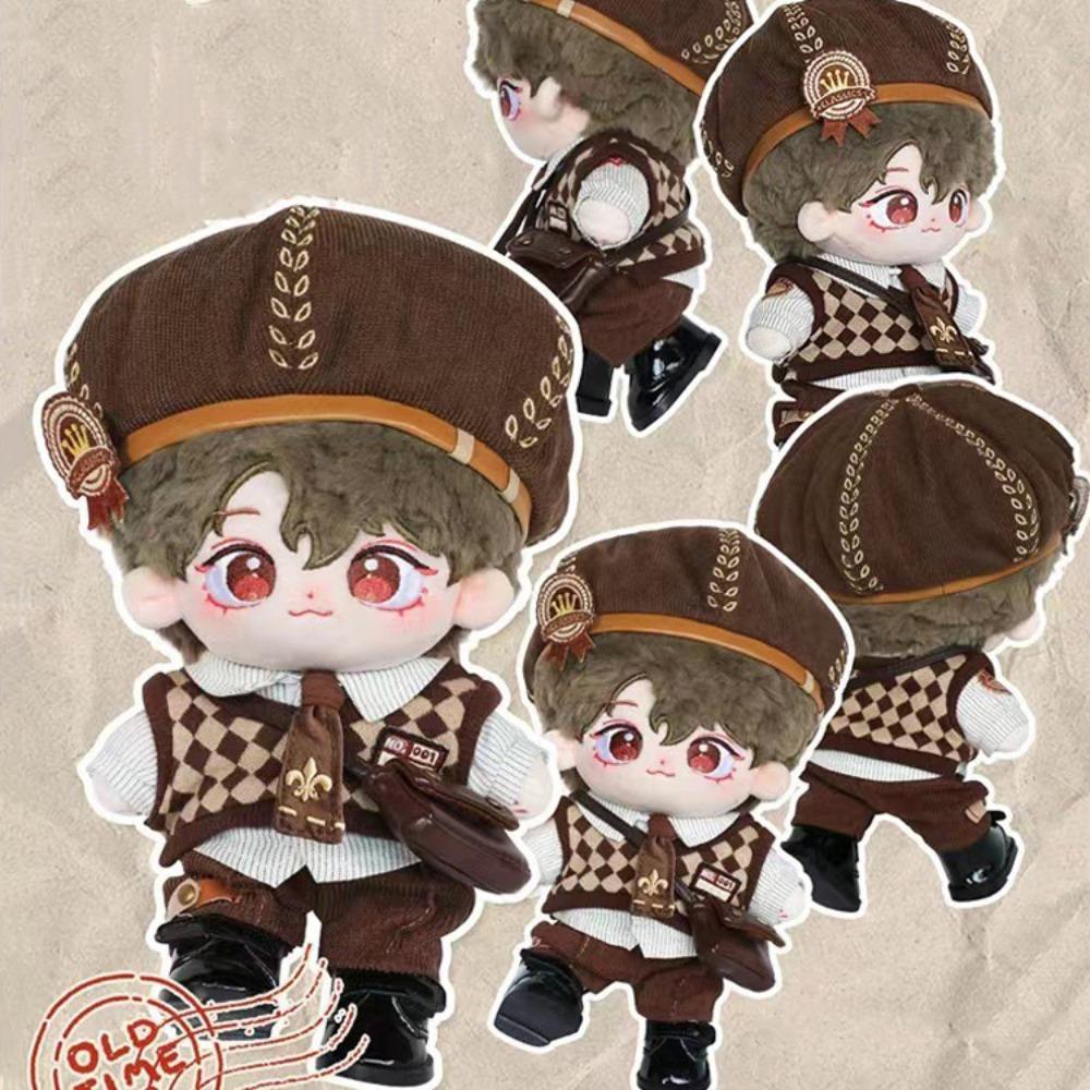 Одежда для кукол из хлопка Почтальон Униформа Без атрибутов Одежда для кукол Мягкая одежда для кукол Аксессуары для кукол