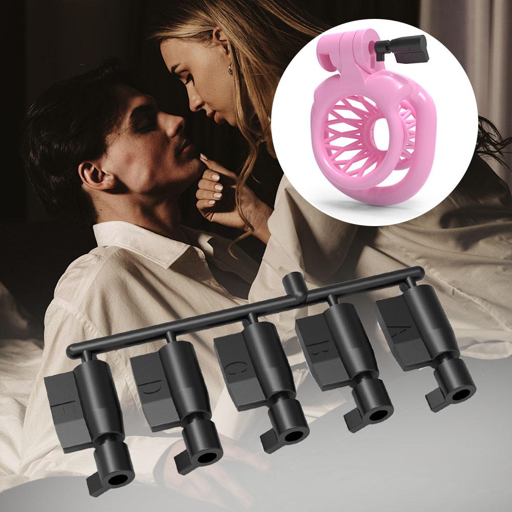 Одноразовая Постоянная Пластиковая Клетка Целомудрия Замок Ключ Святой Тренажер Замок Сисси Клетка для Пениса Аксессуар Ограничение Бондажа Секс-Игрушка