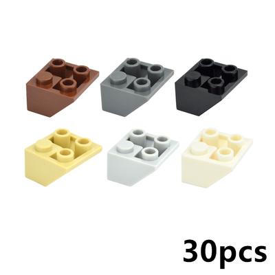 Нетоксичные 30 шт. Moc Кирпичики 3676 Скат Перевернутый 45° 2x2 Для Строительных Блоков Детали DIY Кирпичики Оптом Модель Образовательные Высокотехнологичные Детали Игрушки