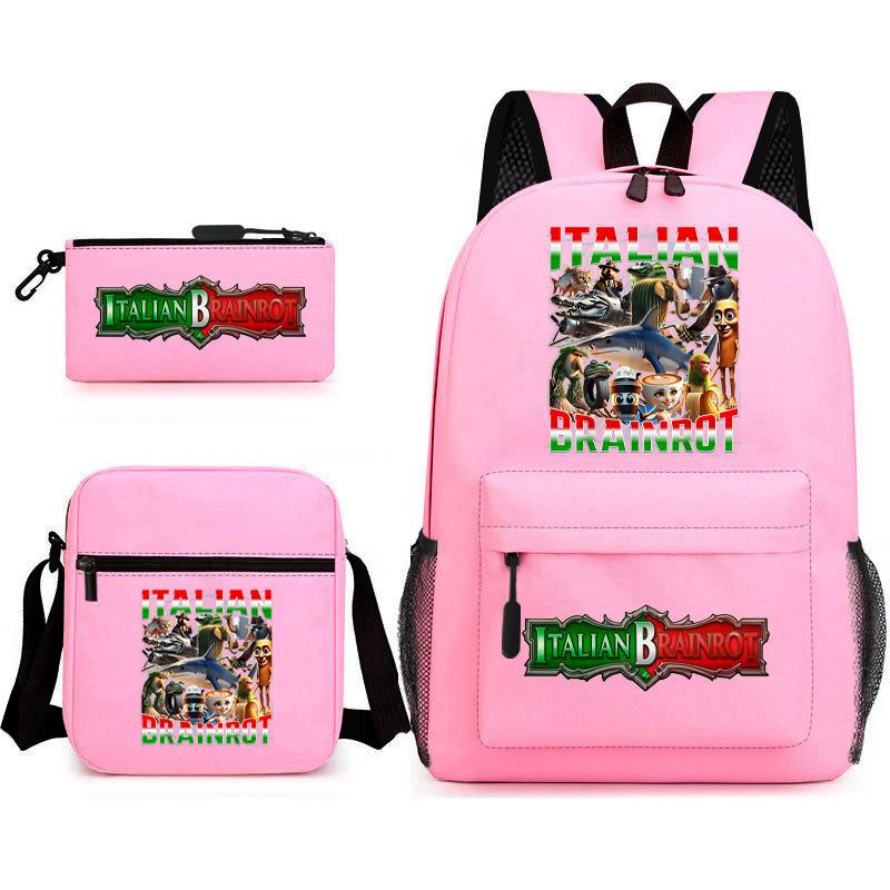 American Shanhaijing Backpack Student School Bag Shoulder Bag