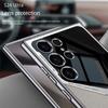 Чехол для телефона S25 S24 Ultra из гальванизированной кожи для Samsung Galaxy S25 S24 S23 Ultra 5G, противоударный защитный чехол из ПК+ТПУ