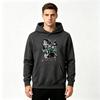 Men Demon Slayer Tanjiro Print Pullover Hoodie Casual Long Sleeve Anime Pattern Sweatshirt