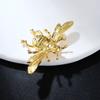 Retro Bee Brooch Pins For Women Clothes Collar Coat Party Jewelry Accessory