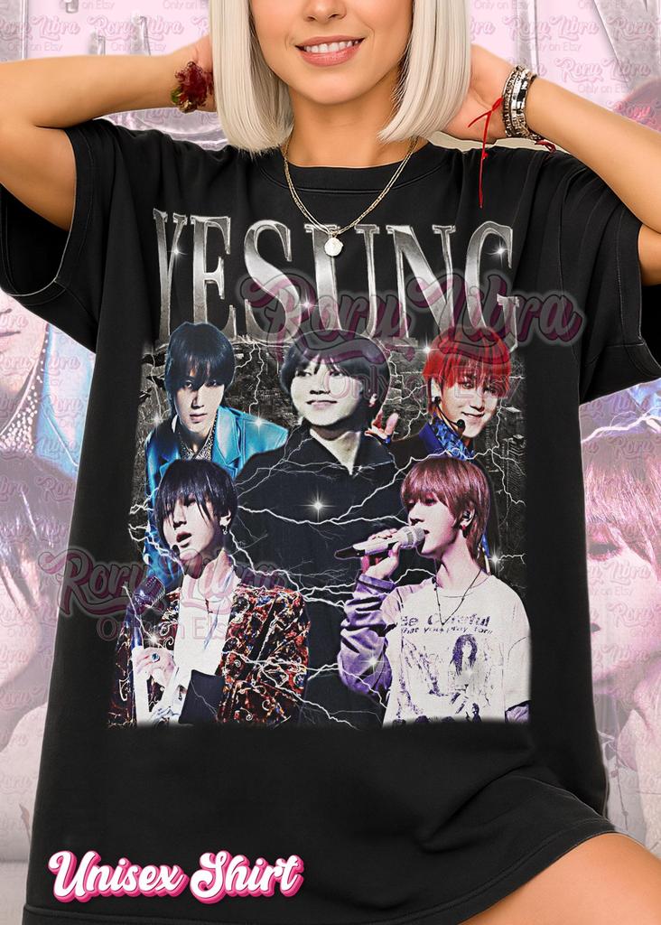 Yesung Bootleg Shirt and kids tshirt, Vintage Kpop Idol Singer Performer Super Junior Tee, 90s Retro Throwback T-Shirt and kids tshirt, Yesung Sweater