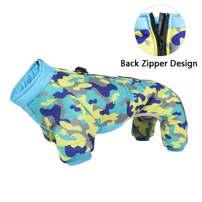 Профессиональная Зимняя Теплая Утолщенная Куртка для Питомца Собаки Водонепроницаемая Одежда для Собак для Маленьких Средних Собак Щенячье Пальто Чихуахуа Французский Бульдог Мопс Одежда