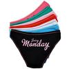 7 Pcs Underwear Cotton Every Weekdays Sexy Ladies Panties Knickers Briefs Lingerie for Women