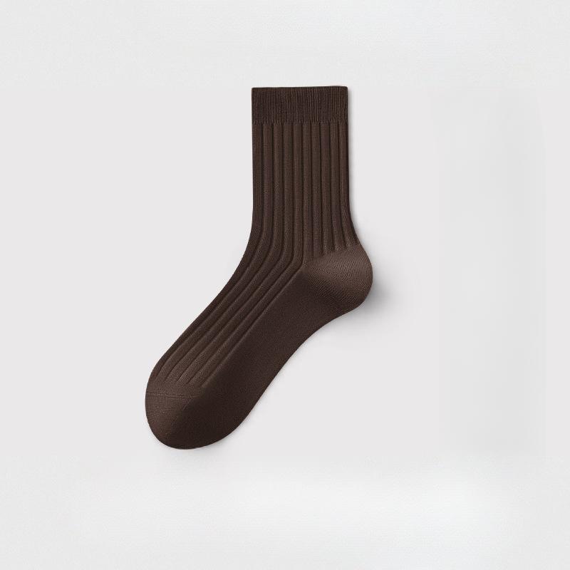 Мужские весенне-осенние деловые хлопковые носки-гольфы против пиллинга