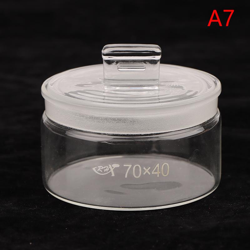 1 шт. стеклянная бутылка для спирта, прозрачная банка, круглая чаша для взвешивания, матовый рот для ремонта часов, инструмент для часовщиков