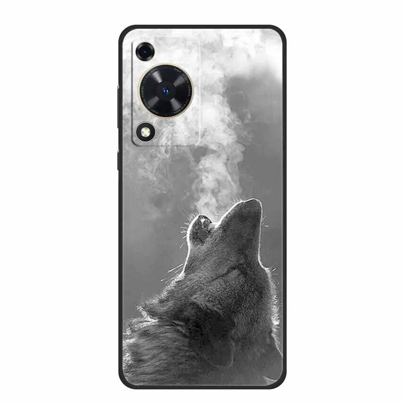 Для Huawei Nova Y72s Чехол Y 72 S Чехол Черный Силикон ТПУ Мягкая Задняя Крышка Для Huawei Nova Y72 Y63 Чехол для Телефона Y 63 72 Funda Оболочка