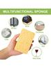 Biodegradable Compostable Cellulose and Coconut Scrubbing Sponge -6 Eco-friendly Sponge Tableware Pieces