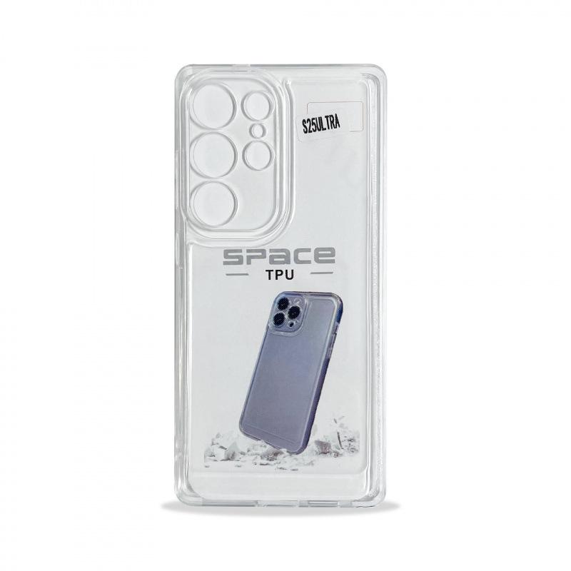 Прозрачный ТПУ чехол-космическая оболочка для телефона Samsung S25 Ultra для S23/S24, защитная крышка с 26 гранями