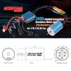 SURPASS HOBBY 2435 4500KV Sensorless Brushless Motor and 25A Brushless ESC for 1/18 1/16 RC Car
