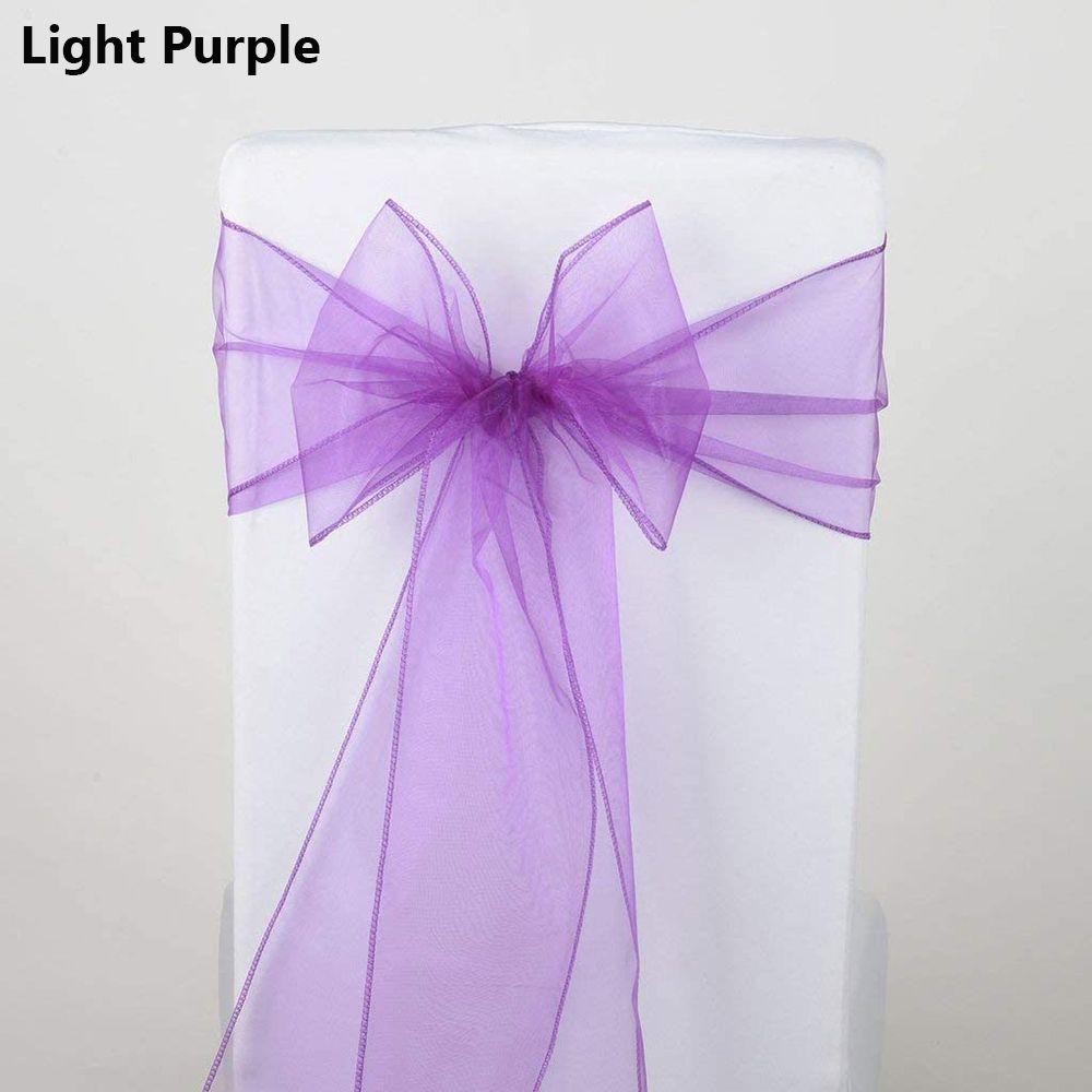 Лента Чехол на Сиденье Завязка Свадебные Принадлежности для Банкета Мероприятия Банкеты Декор Спинки Стула Банты для Стульев Ленты