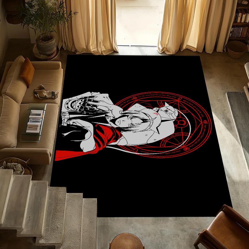 Маленький ковер Fullmetal противоскользящий алхимик кухня спальня ручной работы тафтинговый ковер ковер гостиная прихожая украшение