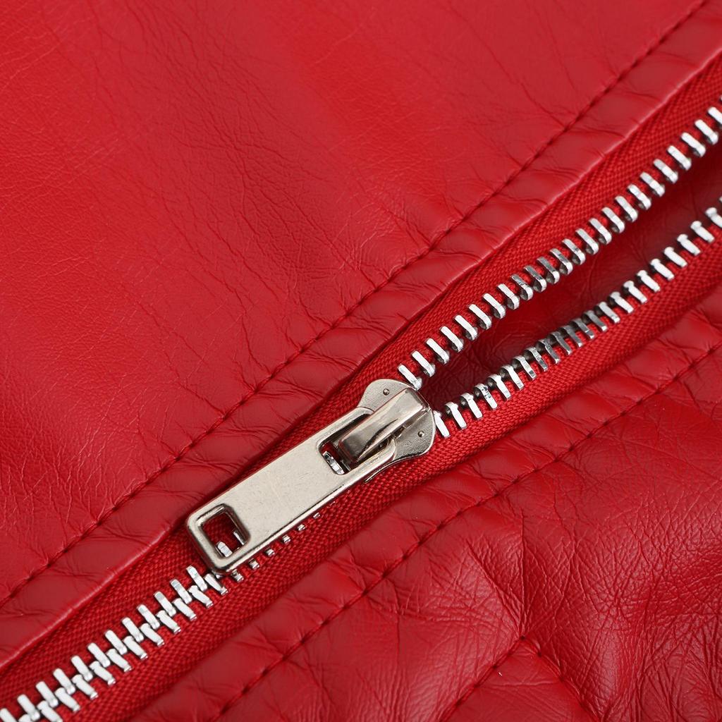 Женская асимметричная укороченная куртка из искусственной кожи на молнии из искусственной кожи, байкерское короткое пальто, тонкая верхняя одежда, винтажная укороченная куртка со шнуровкой, мотоциклетный бомбер, осень-весна, новинка