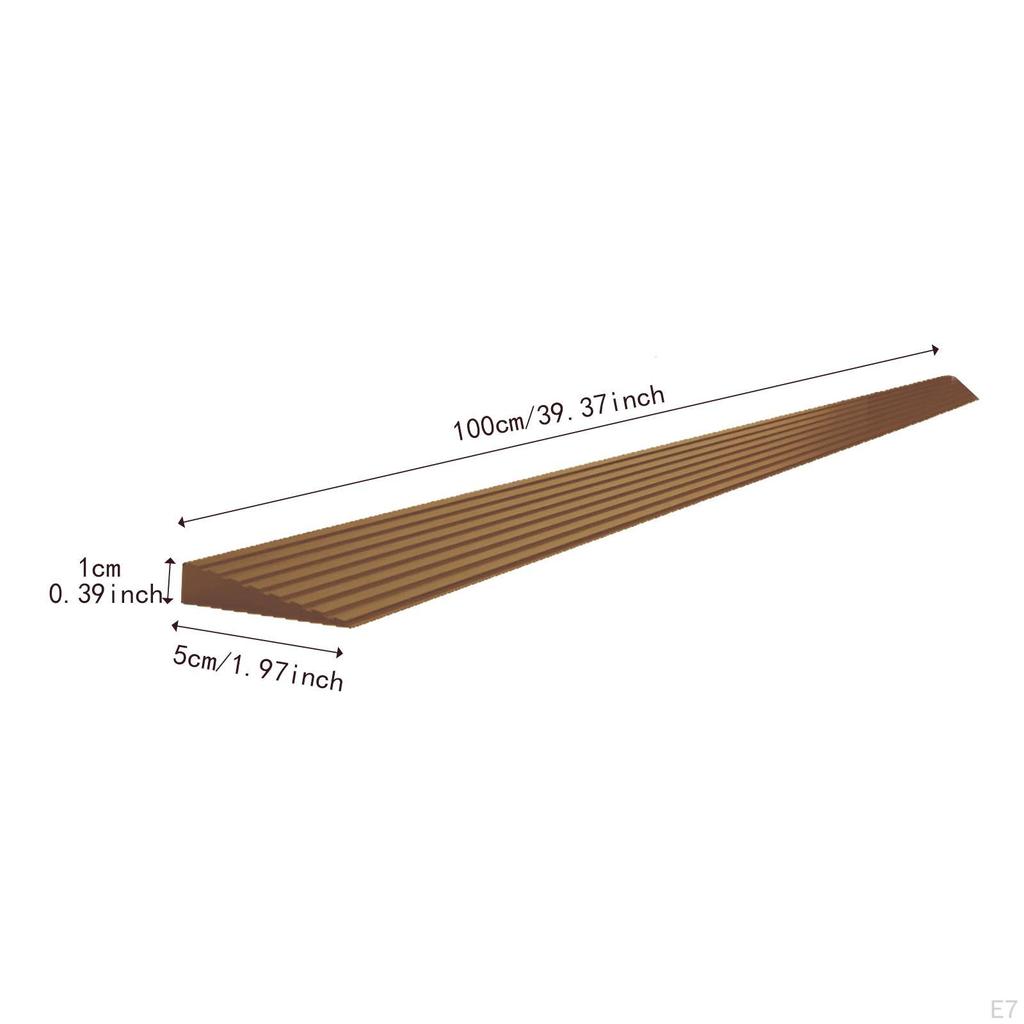 Дверной порог Пандус Подрезаемый Компактный Удобный Простая установка Напольная плитка Не