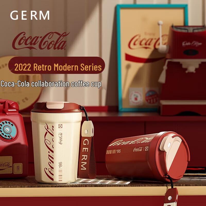 Germ Coca-Cola Insulated Flip-Top Water Bottle
