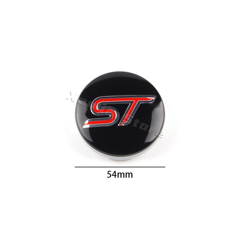 4 шт. 54 мм ST Line автомобильные колпачки для колесных дисков для Ford Focus Mondeo Mustang Fiesta Kuga MK2 Everest Escape аксессуары