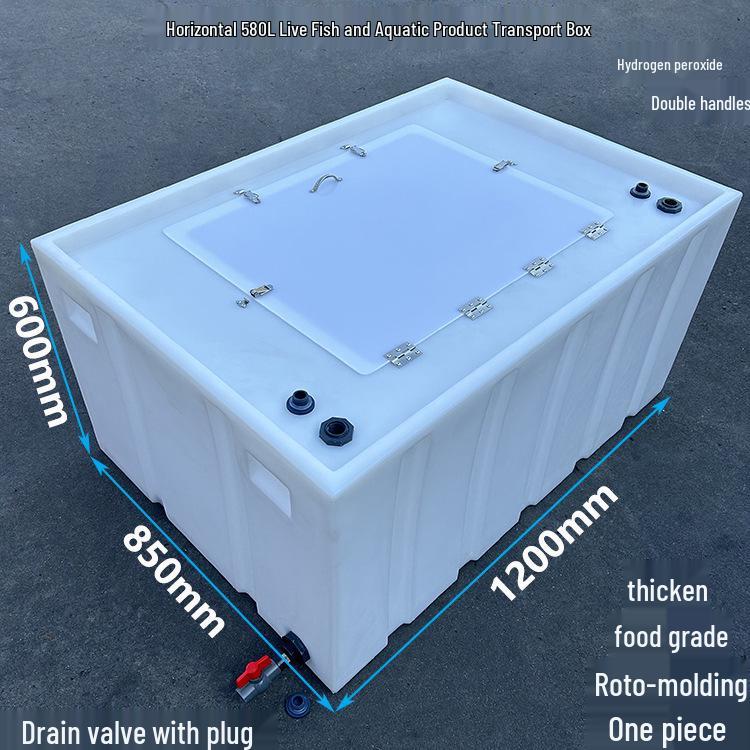 Vehicle-Mounted Food-Grade Water Tank for Live Fish Transport