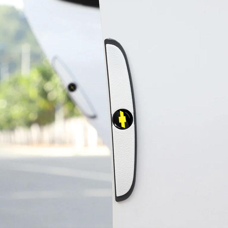 4 шт. Автомобильная противоударная полоса на дверь Наклейка для защиты зеркала заднего вида Для Chevrolet Cruze Malibu Sail Spark Captiva Equinox Trax Tracker AVEO Lova RV