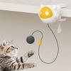 Electric Cat Toy Ball Automatic Lifting Spring Rod To Relieve Boredom Plush Ball Lifting Ball Interactive Puzzle Smart Pet Toy