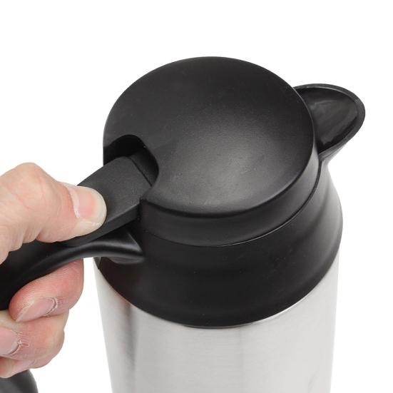 12/24 В 750 мл для путешествий из нержавеющей стали, чашка для подогрева автомобиля, чайник, горшок с горячей водой