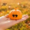 Calming Sensory Toy Sunglasses Pumpkin Stress Relief Toy, Slow Rebound Squeeze Fidget Soft Cartoon Dumpling Relieving