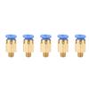 5PCS 3D Printer Accessories PC4M6 Straight Through Pneumatic Joint Outer Diameter 4MM