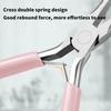 Инструмент для наращивания ногтей C Curve Pincher Pinching Clamp Shapeing Tweezers Nails Extension Clips UV Polish Extend Nail Tips Manicure Tool