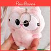 Garfield Plush Pink Keychain Stuffed Animal Doll Pendant For Decoration Kids