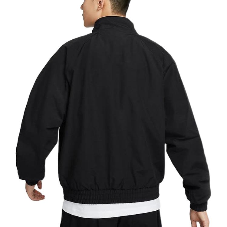 Новая куртка Nike Club Futura мужская Черный/Белый FZ0657-010