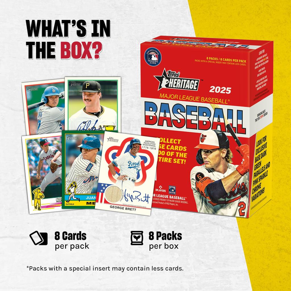 2025 Topps Heritage Baseball Value