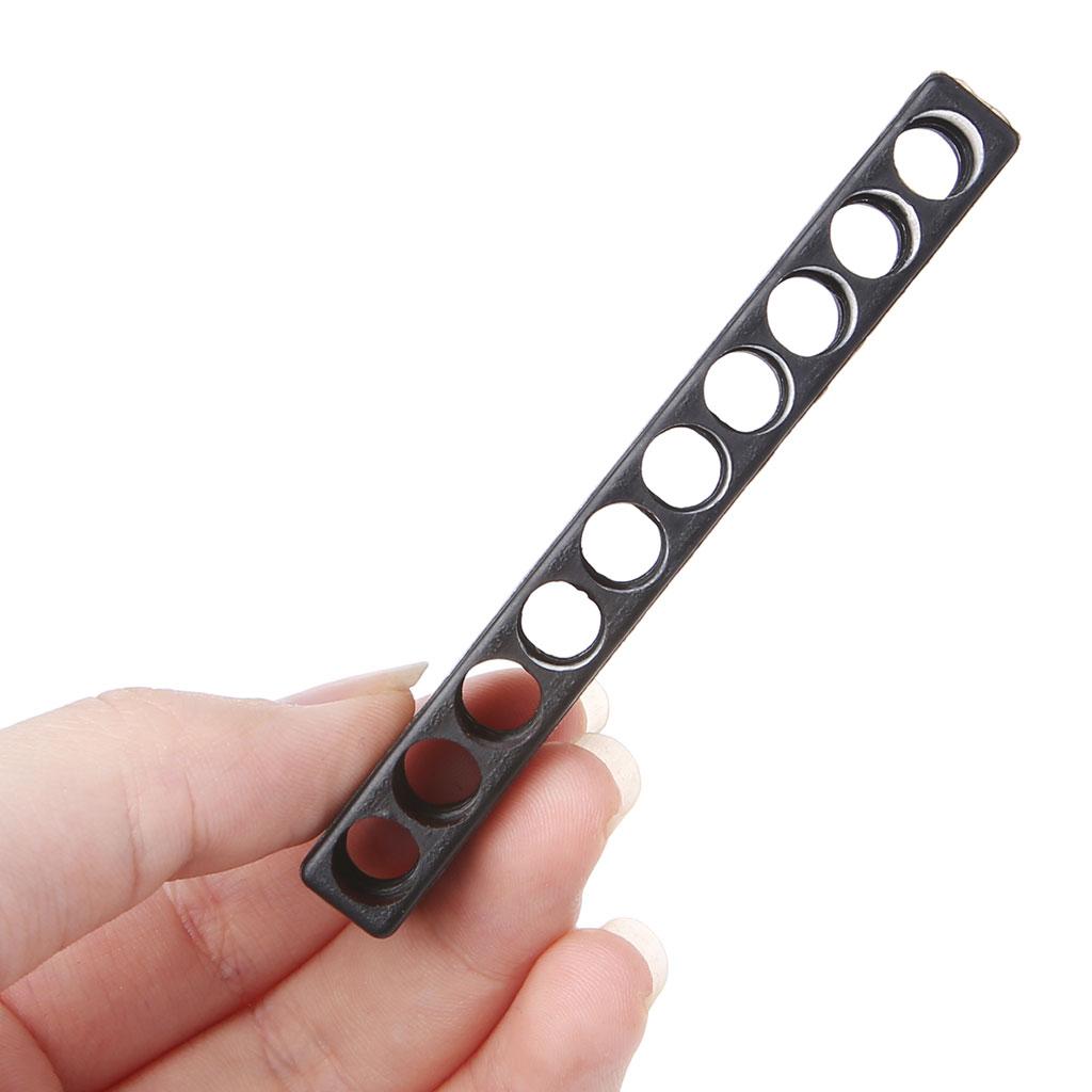 12 Holes Hex Bit Organiser Plastic Screwdriver Bit Holder Drill for Head Storage Case Box Block for 6.35mm Hex Shank