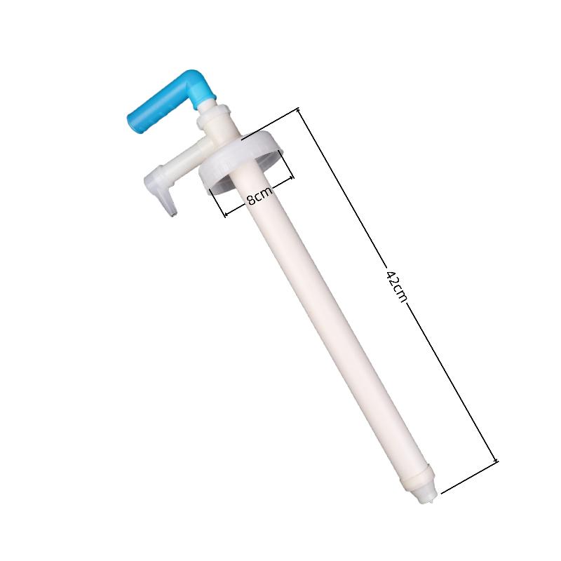 1Pcs Oil Well Press Pump Manual Liquid Transfer Pump Head Pipe Pumping Hand Fuel Pumps For Oil Drum Backflow Prevention Tools