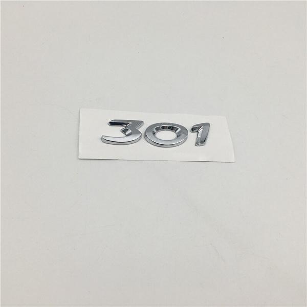 Для 206 207 301 306 307 308 508 2008 3008 4008 5008 эмблема хвост сзади логотип