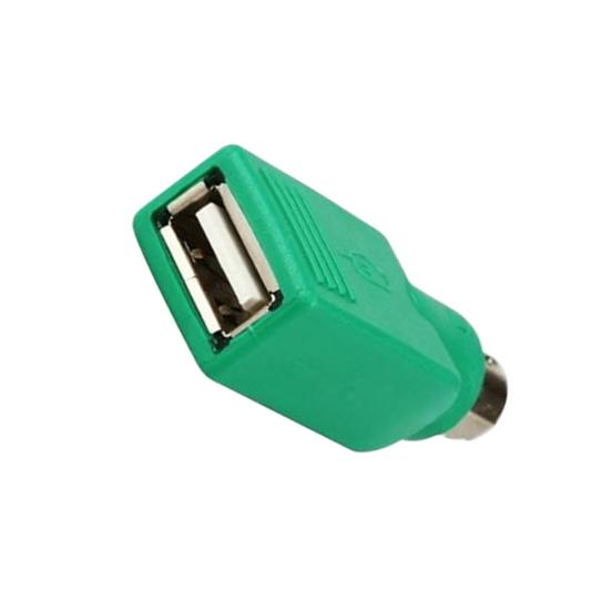 2 шт. USB-адаптер «мама-папа» для PS2, компьютерная клавиатура, мышь