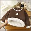 Children's Sweater Autumn and Winter Fleece Thickened Children's Cotton Clothes Cartoon Top