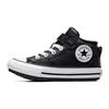 Chuck Taylor All Star Mid Boot PS Malden Street - Black White Kids Sneakers A04817C