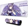 Коврик для мыши Genshin Yae Miko Genshin Amame Tokiharu Zhongli Wei Big Breasts 3D 3D Wrist Breasts Cute Anime Mouse Pad… (Токихару 80X40)