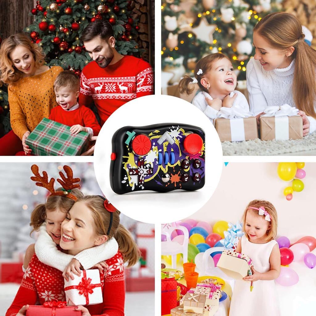 Игрушка-контроллер Fidget Game Cube, игрушки Fidgets для снятия стресса и беспокойства, игровая игрушка Fidgets, расслабляющая ручная игрушка, крутой блок Fidget Block для убийства времени