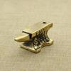 1pcs Brass Antique Old Chopping Block Folk Old Items Desktop Ornament Home Decorations Keychain Pendant Car Ornaments Unisex Home Decor Items