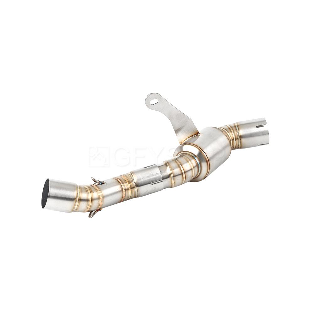 For CF MOTO 700 CLX 2020-2024 For CFMOTO Heritage 700 700CL-X 700 CL-X Escape Motorcycle Exhaust Middle Link Pipe 51mm Slip-on