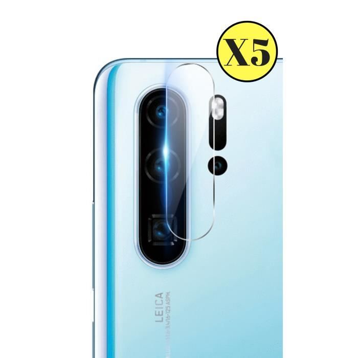 Lot de 5 Verres Trempé Protection Caméra pour Huawei P30 PRO - Film Protecteur Lentille Appareil Photo Arriere