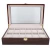 12 Grids Wood Watch Display Box Organizer Wrist Watches Storage Wooden Box Case Organizer