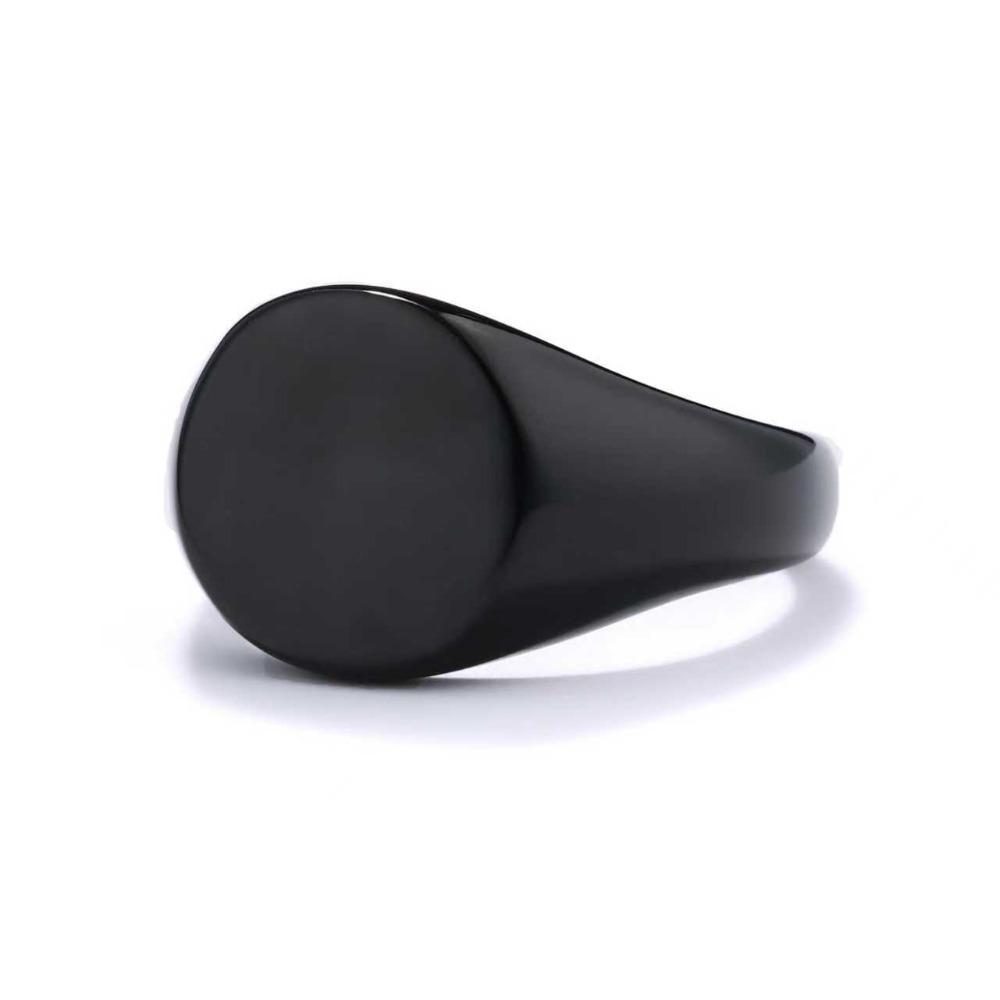 Скандинавское винтажное круглое квадратное неправильной формы гладкое кольцо не ржавеющее модное украшение для женщин